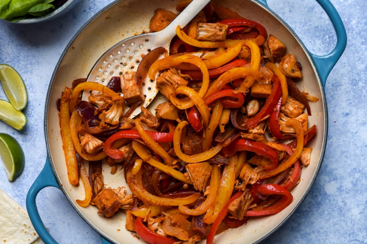 Easy Jackfruit Fajitas Rachel Phipps
