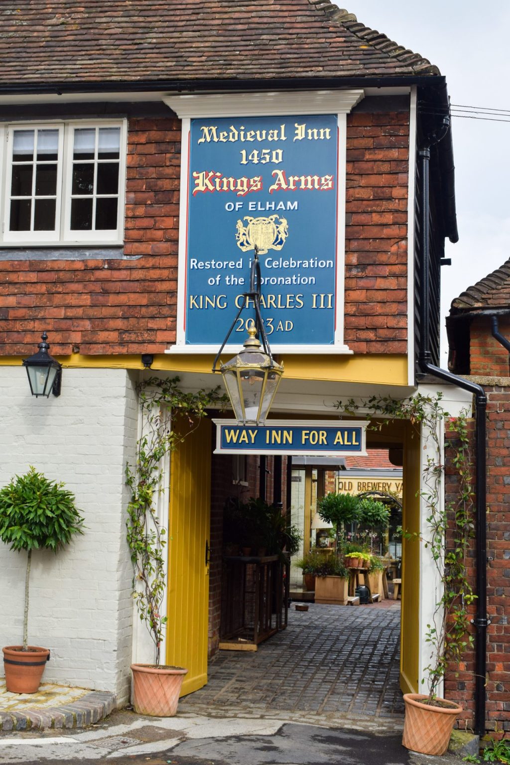 Places To Eat In Kent The Kings Arms, Elham Rachel Phipps