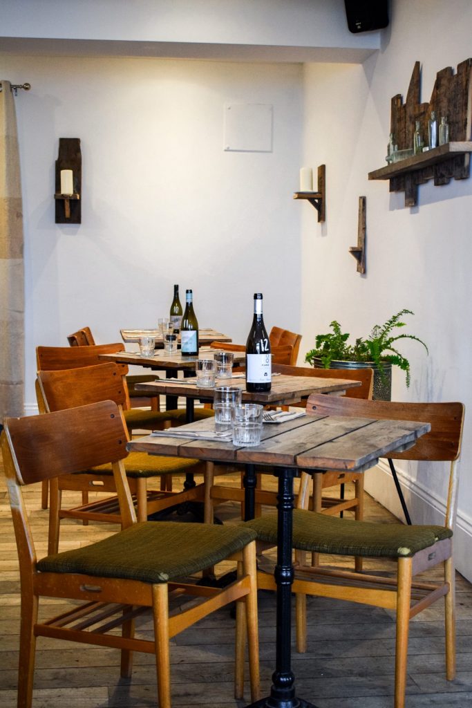 Dining Room at Lido Bon Vino in Sandgate