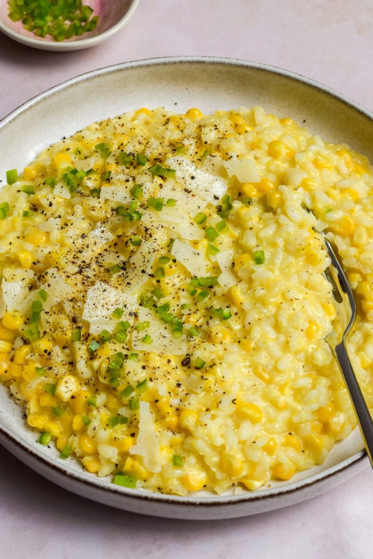 Creamy Corn Risotto | Rachel Phipps