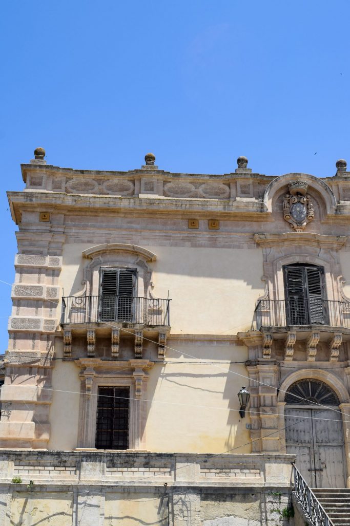 Baroque house facade.