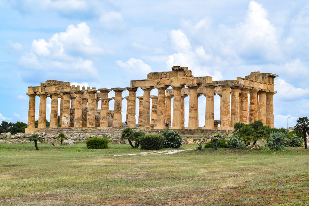 Main temple at Selinunte